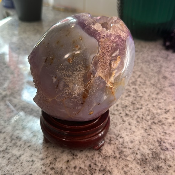 Amethyst Agate Egg - Picture 10 of 16